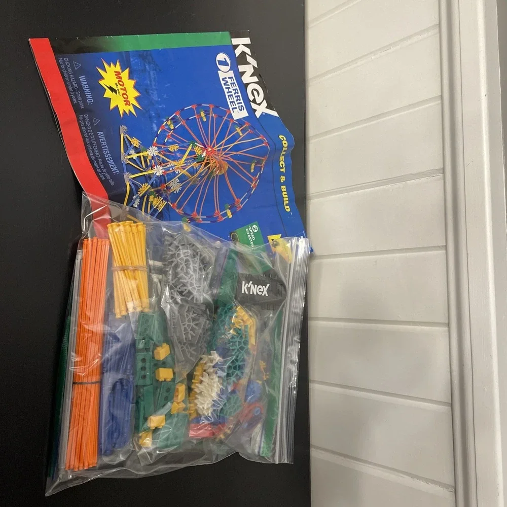 K'nex Ferris Wheel 478 pieces #12078 With Motor Complete